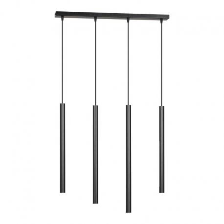 HARMONI 4P G9, lampa wisząca, max. 4x20W, czarna