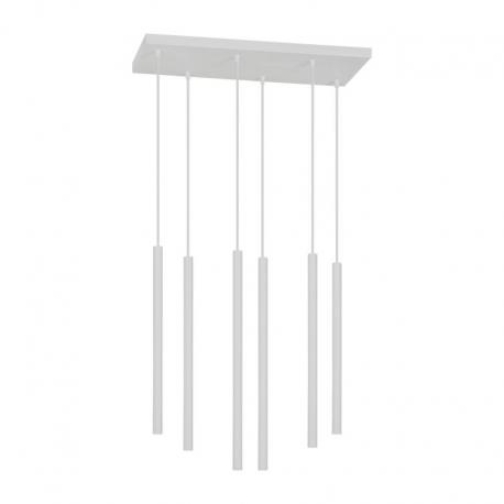 HARMONI 6P G9, lampa wisząca, max. 6x20W, biała