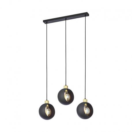 Jala 3P E27, lampa wisząca, max. 15W, czarna