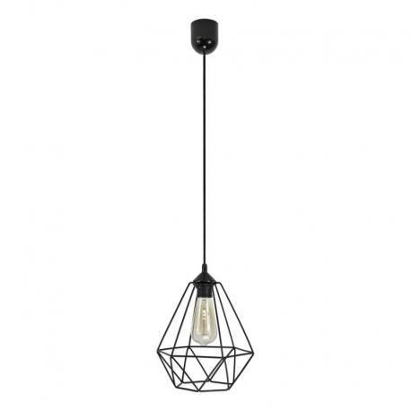 Kebul 1P E27, lampa wisząca, max. 60W, czarna