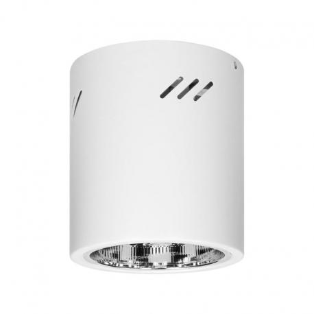 KORIN 16, oprawa typu downlight, 60W, E27, stal, biała