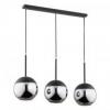 Lara 3P E27, lampa wisząca, max. 3x60W, czarna