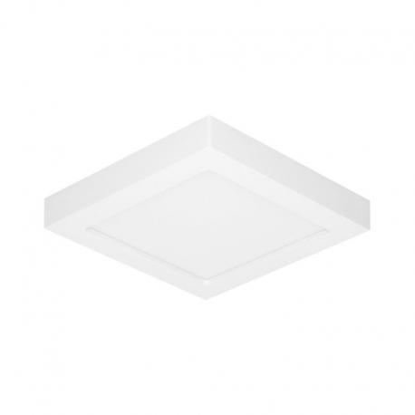 LETI LED 24W, oprawa downlight, natynkowa, kwadratowa, 1900lm, 3000K, biała, wbudowany zasilacz LED