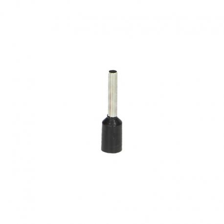 Tulejka izolowana, przekrój maksymalny 1,5mm2, długość miedzianej tulejki 8mm, 100 sztuk.
