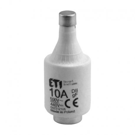 Wkładka topikowa DII gF 500V/10A 2 szt.