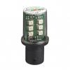 DIODA LED Z TRZONKIEM BA 15D 120V ŻÓŁTA