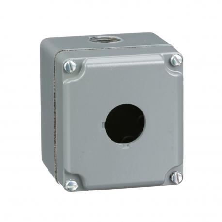 OBUDOWA 1 OTWÓR ALUMINIUM