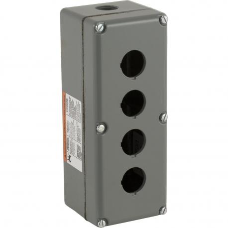 OBUDOWA 4 OTWORY ALUMINIUM