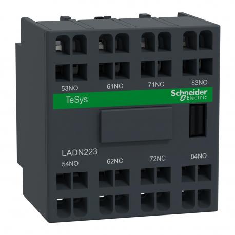 BLOK ZESTYKÓW BEZZWŁOCZNYCH 2NO/2NZ LC1