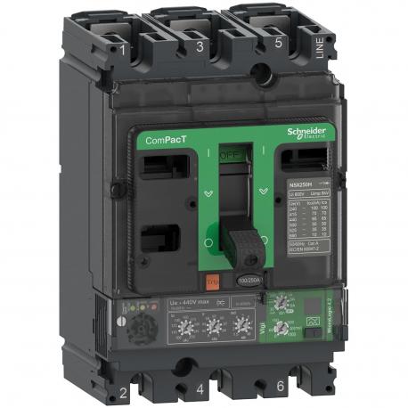 NSX160B 25kA AC 3P3D 160A 4.2