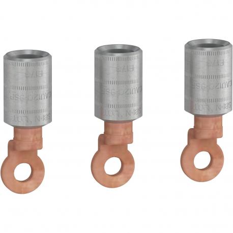 3 LUGS- ALU 120² stranded cables