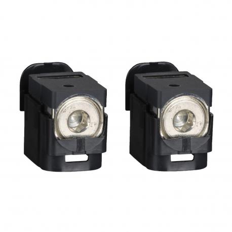 2 BARE CABLE CONNECTORS 120 TO 185 MM2 (