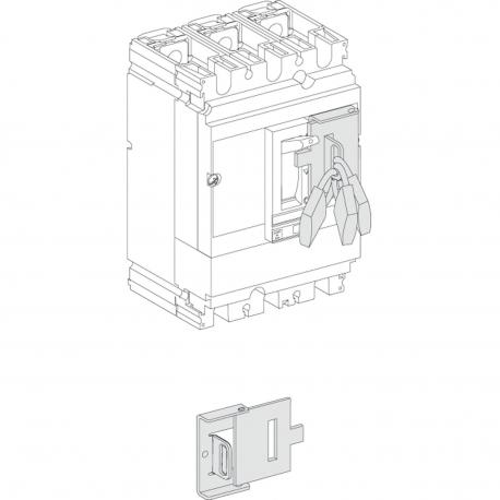 FIXED LOCKING DEVICE NSX400-630 OPEN