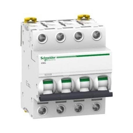 Wyłącznik nadprądowy Schneider iC60L-K20-4 A9F95420 4P 20A AC