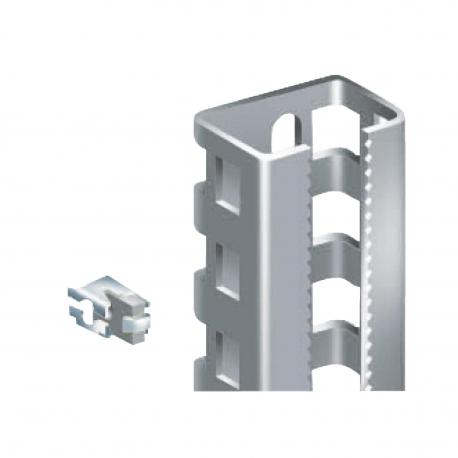 Removable cage nut M6