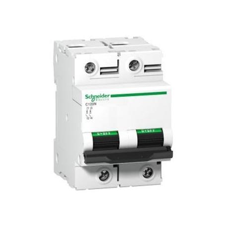 Wyłącznik nadprądowy Schneider C120N-B63-2 A9N18344 2P 63A AC
