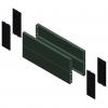 4 Plinth side panels 200x300
