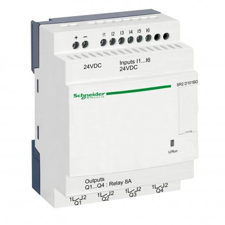 ZELIO LOGIC 6WE_D/4WY_P 24VDC