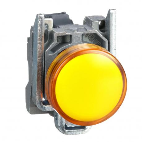 LAMPKA SYGNALIZAC. 110-120V LED POMARAŃ.