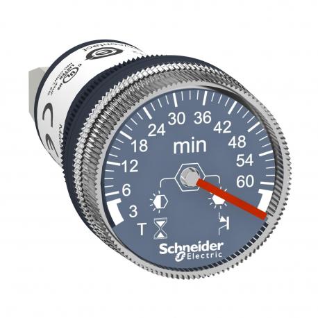 TIMER NA PANEL 3 min do 60 min, 24 VDC