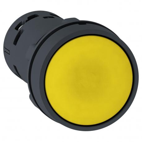 PRZYCISK Z SAMOCZ. POWROTEM NO+NC ŻÓŁTY