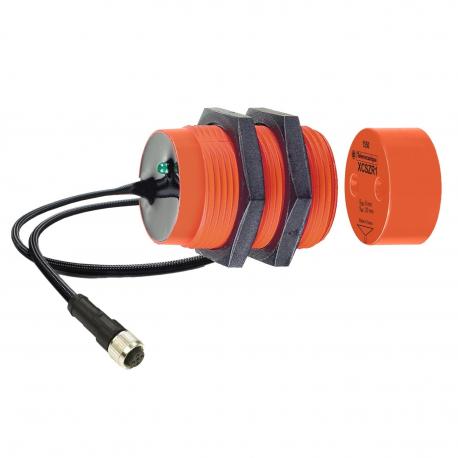 ŁĄCZNIK MAG BEZP M30 2NZ LED M12