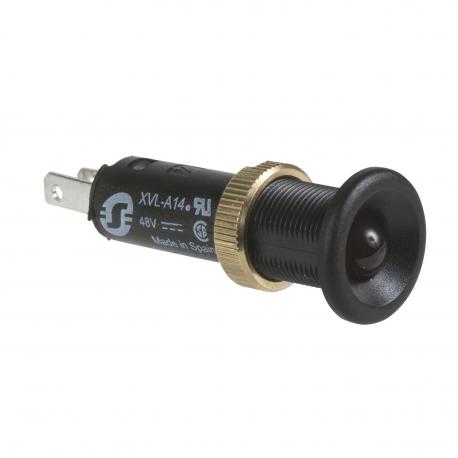 LAMPKA SYGNAL.LED ODKRYTA 48VDC CZERWONA