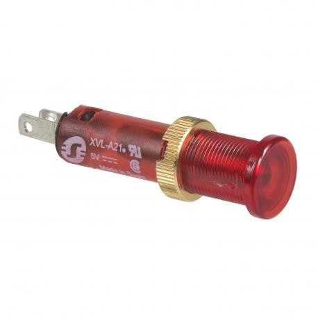 LAMPKA SYGNAL.LED ZAKRYTA 48VDC CZERWONA