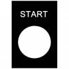 ETYKIETA 30x40mm "START"