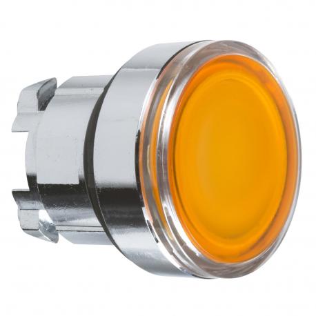 NAPĘD PRZYCISKU PUSH-PUSH KR.LED ŻÓŁTY