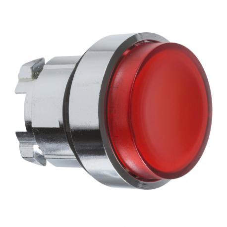 NAPĘD PRZYCISKU PUSH-PUSH WYST.LED CZER.