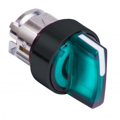 PRZEŁĄCZNIK 3 POZYCYJNY Z LED, ZIELONY