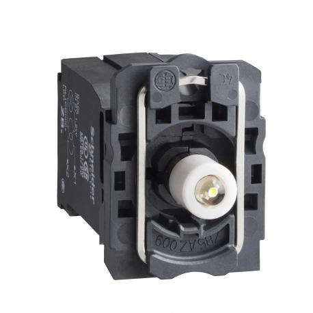 KORPUS ZAS.TRAFO.Z LED 400V BIAŁY