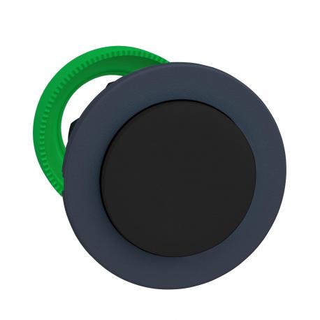 PŁASKI BLACK PRZYCISK GŁÓWK PUSH PUSH