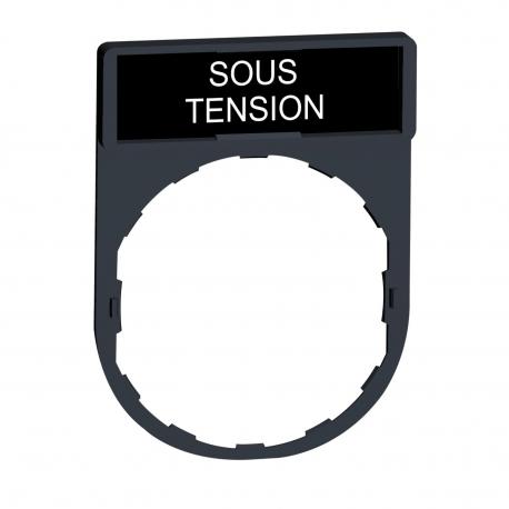 RAMKA DO ETYK.8X27MM "SOUS TENSION"