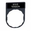 RAMKA DO ETYK.8X27MM "SOUS TENSION"