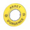 ETYKIETA ARRET D URGENCE 3D