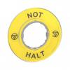 ETYKIETA NOT HALT 3D LEGEND PLATE