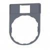 UCHWYT LEGENDY 30x40MM Z LEGENDĄ 8x27MM