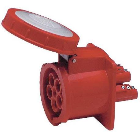 Gniazdo izolacyjne tablicowe 63A 400V 3p+n+z IP-67