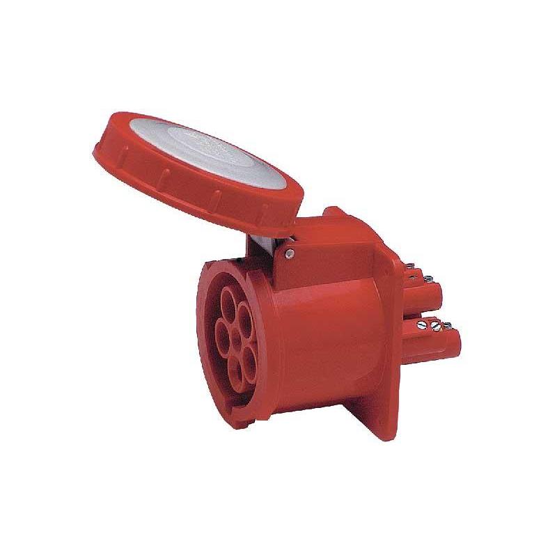 Gniazdo izolacyjne tablicowe 63A 400V 3p+n+z IP-67