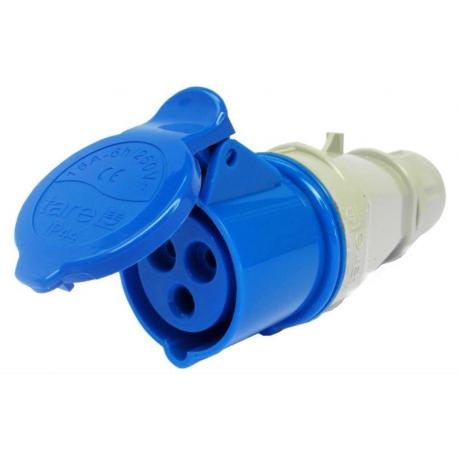 Gniazdo izolacyjne przenośne 16A 250V 2p+z IP-44