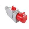 Gniazdo izolacyjne stałe 32A 400V 3p+n+z z łącznikiem L-O-P