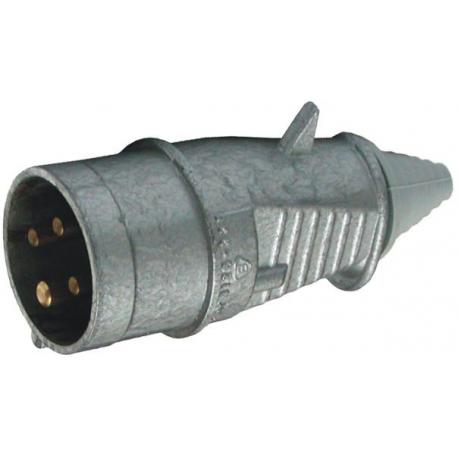 Wtyczka metalowa przenośna 16A 400V 3p+z IP-44