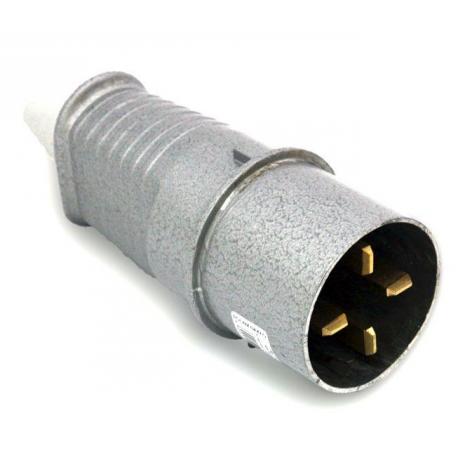 Wtyczka metalowa przenośna 63A 500V 3p+z IP-44