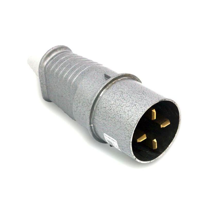 Wtyczka metalowa przenośna 63A 500V 3p+z IP-44