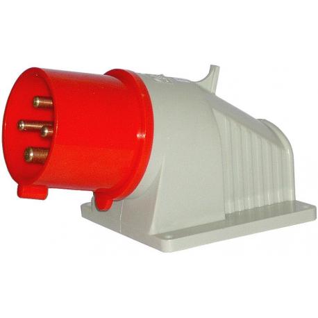 Wtyczka izolacyjna odbiornikowa 32A 400V 3p+z IP-44