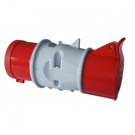 Adapter wtyk 16A/5st + gniazdo 32A/5st