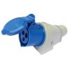 Gniazdo izolacyjne stałe 16A 250V 2p+z IP-44