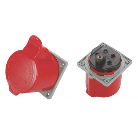 Gniazdo izolacyjne tablicowe 16A 400V 3p+z+z IP-44